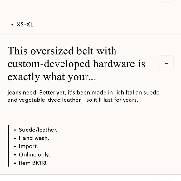 J.Crew Wide D-Ring Belt in Italian Suede - Picture 4 of 4